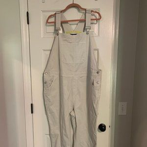 Wildfang + BP Beige Overalls 2X Plus NWT